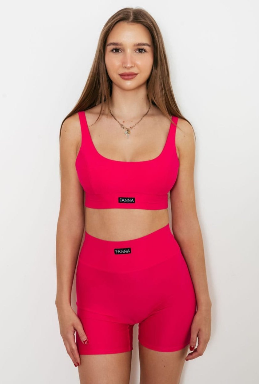 FANNA polewear Activewear XS / HOT PINK REFORMER SHORTS