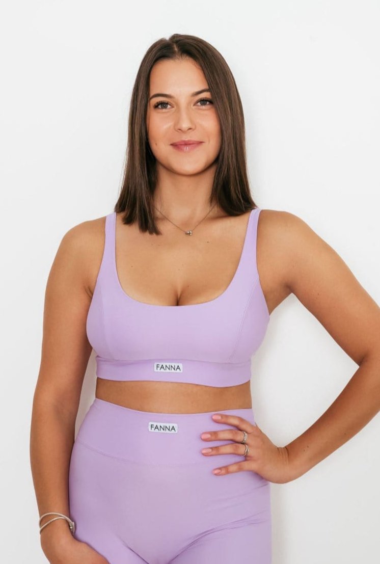 FANNA polewear Activewear XS / LAVENDER REFORMER SHORTS