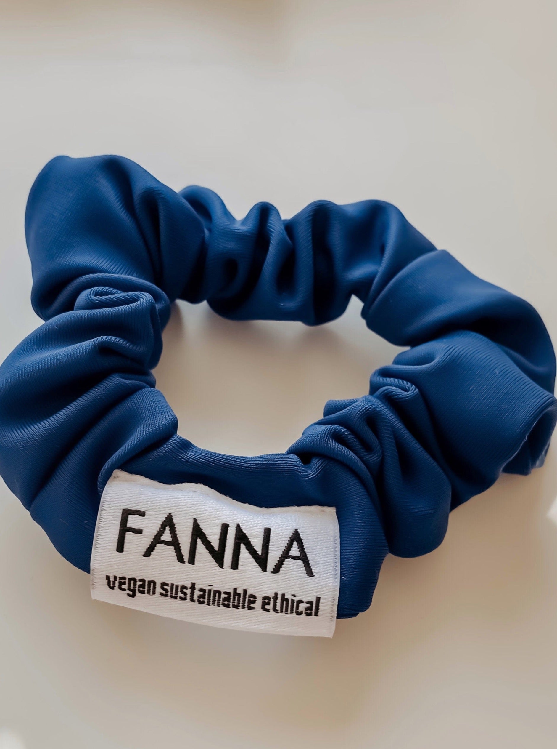 FANNA polewear Hair Accessories BLUE FANNA SCRUNCHIE