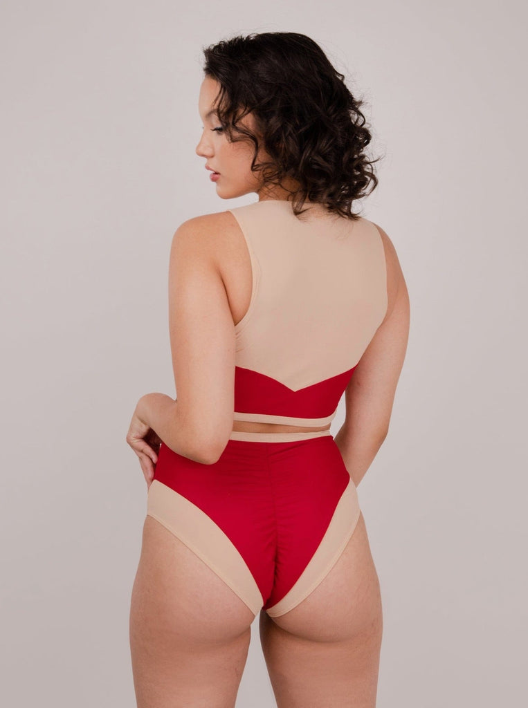 FANNA polewear Swimwear SHARK TOP
